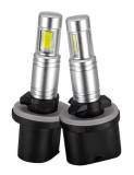Set 2 leduri H27 (880) Canbus, 6000k, 80W, luminozitate 2000 Lm, 12V-24V