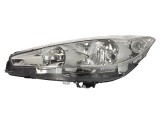 Far Peugeot 308, 04.2013, Peugeot Rcz, 01.20, Electric, tip bec H1+H7, omologare ECE, cu motoras, cu lumini de zi, 6208X6; 9674039880, Stanga, marca, TYC