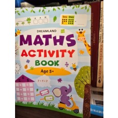 Maths Activity Book - Age 5+ (Carte cu activitati de matematica - carte in limba engleza)