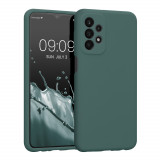 Husa Kwmobile pentru Samsung Galaxy A23, Silicon, Verde, 57829.169, Carcasa