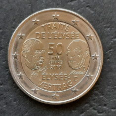 2 Euro "A 50-a Aniversare a Tratatului de la Élysée" D, RFG 2013 - B4328