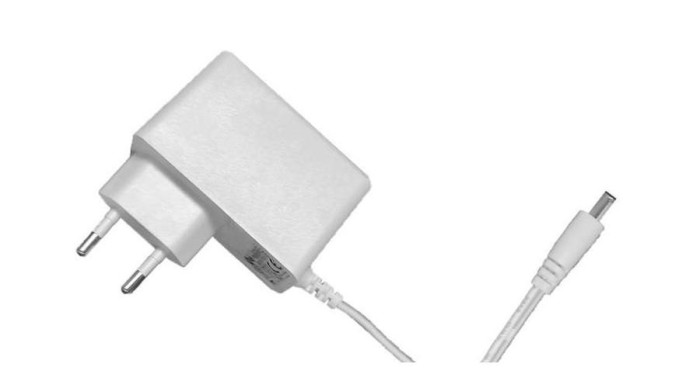 T&aacute;pegys&eacute;g POS POSC24100A-WH, 24V/1A/24W, adapter biały, gniazdo AC:CEE 7/16. wtyk 2.1x5.5mm prosty