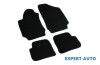 Covorase Auto Textil BMW Seria 5 E61 (2004-2010) Negru/Gri - Set Mocheta Dedicat