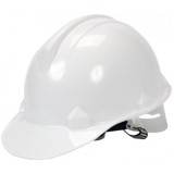 Casca Protectie Vorel 74173 Alba, Reglabila 55-66cm, HDPE, EN 397:2012 + A1:2012