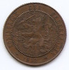 Olanda 2&frac12; Cents 1903 - Wilhelmina, Bronz, 23.5 mm KM-134, Europa