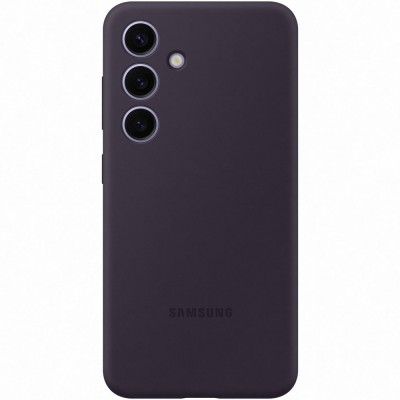 Husă Silicon Samsung Galaxy S24 FE S921, Violet &amp;Icirc;nchis, Blister EF-PS921TEEGWW foto