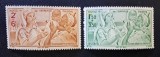Guiana Franceză 1941 - Set 2 Timbre Poștă Aeriană Caritabile &bdquo;Ocrotirea Copilului Indigen / Protection de l'Enfance Indig&egrave;ne&rdquo; -CLF1