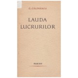 G. Calinescu - Lauda lucrurilor - poezii - 130284