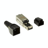 Cumpara ieftin MUFA RJ-45 LOGILINK pt. cablu FTP SFTP Cat6a RJ-45 (T) ecranat MP0044