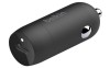 Incarcator auto Belkin 30W, Fast Charger, port USB-C, compatibilitate universala, negru - RESIGILAT