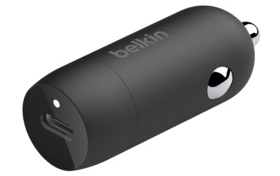 Incarcator auto Belkin 30W, Fast Charger, port USB-C, compatibilitate universala, negru - RESIGILAT foto