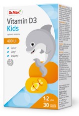 Dr. Max Vitamin D3 Kids, 30 capsule twist-off