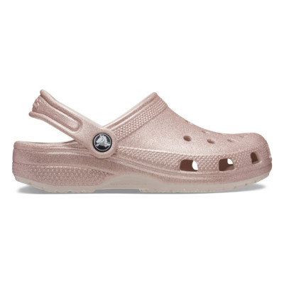 Saboti Crocs Classic Glitter Clog Kids Roz - Quartz Glitter foto