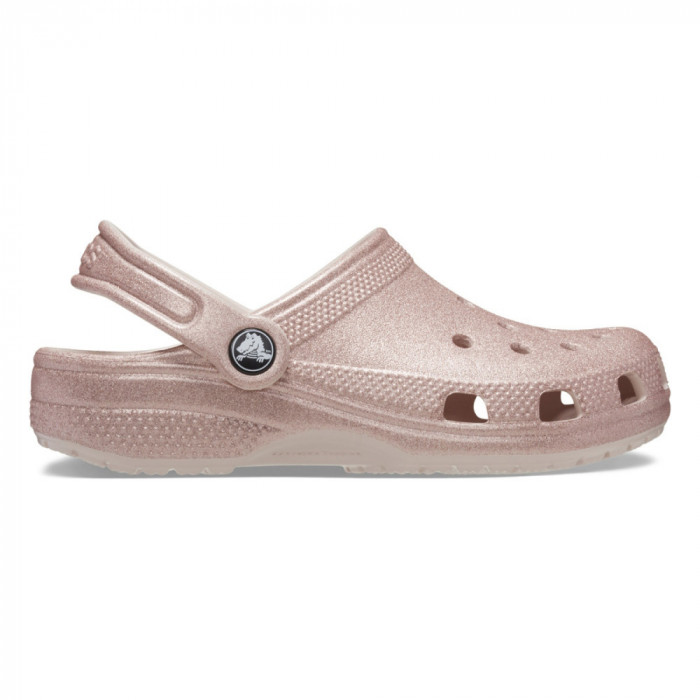 Saboti Crocs Classic Glitter Clog Kids Roz - Quartz Glitter