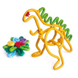 Clicstoys - Set de construit cu magnet Spaghetteez 100 piese, Clics toys