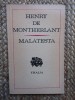 Henry de Montherlant - Malatesta