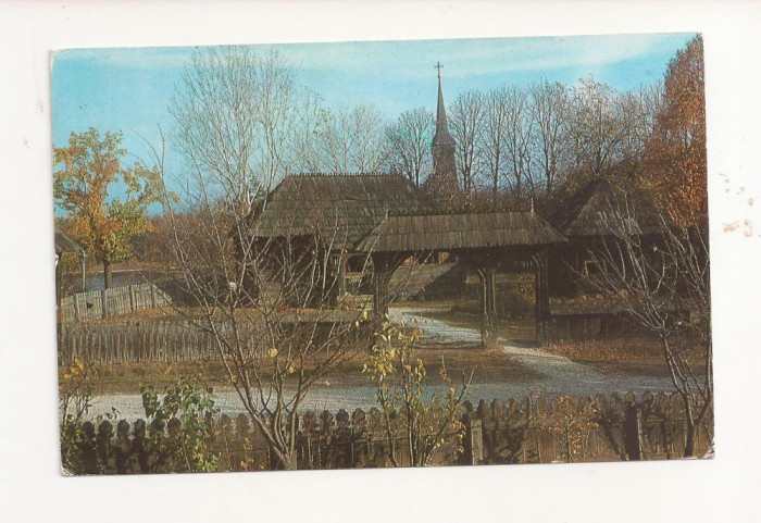 RF14 -Carte Postala- Bucuresti, Muzeul Satului, circulata 1967