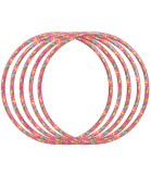 Inel de Rotire pentru Copii, Mica, Roz, Diametru 53 cm, Plastic Netoxic, Spuma, Varsta 2-5 Ani