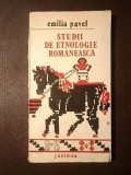 Emilia Pavel - Studii de etnologie rom&acirc;nească (1990)