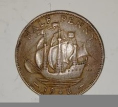 CY - Half penny 1942 Marea Britanie Anglia