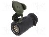 Conector alimentare DC, 24V, 12 pini, seria {{Seria producatorului}}, {{Dimensiune pin}}. ELKE - 1667-40.00 96923B4-12P 5935-12-350-1294