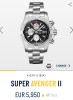CEAS BREITLING SUPER AVENGER II - Ref. A13371 - Cal B13 - 48mm - 5950E !, Analog, Casual, Otel