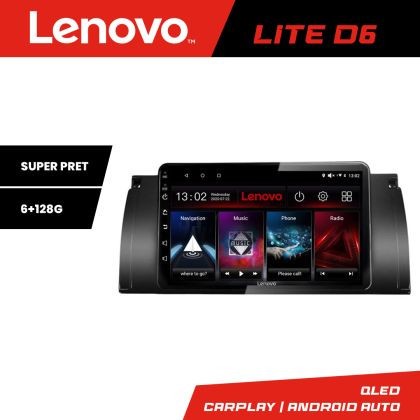 Navigatie BMW E39 si E53 Lenovo Kit-082 8 core 6+128 GB Android Waze USB Navigatie Internet Youtube Radio CarStore Technology