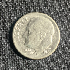 Moneda One Dime 1983 USA