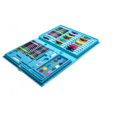 Set pentru pictura 86 de piese cu gentuta Albastra inclusa