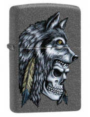 Bricheta Zippo 29863 Wolf foto