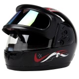 Casca Moto/Scuter Full Face FIXATO, Viziera Dubla, Marime Universala 59-62cm, Negru
