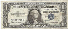 Statele Unite (SUA) 1 Dolar 1957 B - (Serie-05417915) P-419 foto