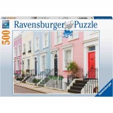 Puzzle Case Colorate, 500 Piese, Ravensburger