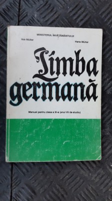 LIMBA GERMANA CLASA A XI A ANUL VII DE STUDIU HANS MULLER foto