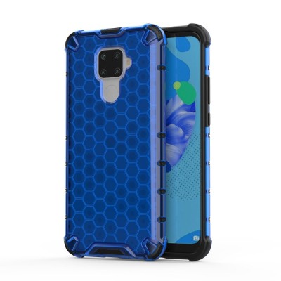 Husa HUAWEI Mate 30 Lite / Nova 5i Pro - Gel TPU Honeycomb Armor (Albastru) foto