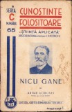 C4249N Nicu Gane de Artur Gorovei, 1937