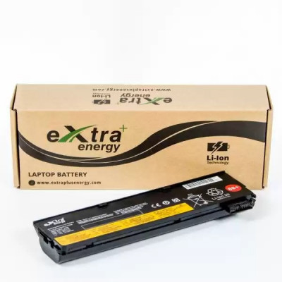 Baterie extinsa compatibila Laptop, Lenovo, ThinkPad X260 Type 20F5, 20F6, 3INR19/65-2, 45N1734, 10.8V, 4400mAh, 48Wh foto