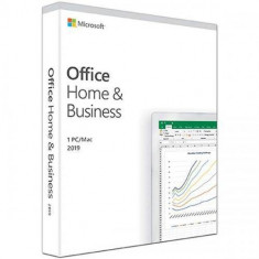 Microsoft Office Home and Business 2019 All Lng EuroZone Medialess 1 utilizator foto