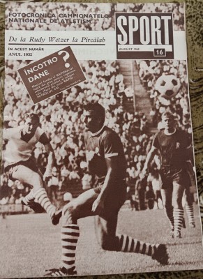 myh 110 - Revista SPORT - nr 16/august 1968 foto
