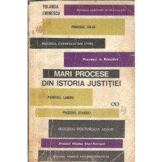 Mari procese din istoria justitiei - Yolanda Eminescu