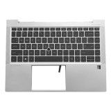 Carcasa superioara cu tastatura palmrest Laptop, HP, EliteBook 740 G7, 745 G7, M07090-001, M36312-001, 6070B1847701, iluminata, layout US