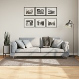 vidaXL Covor pufos &quot;PAMPLONA&quot; cu fire &icirc;nalte, bej modern, 100x200 cm