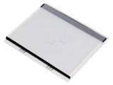 Iluminare de fundal LED ambră 78x64x3,8mm