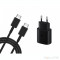 Incarcatoare Samsung Charger USB-C + Cable Type-C, EP-TA800, Black OEM LXT