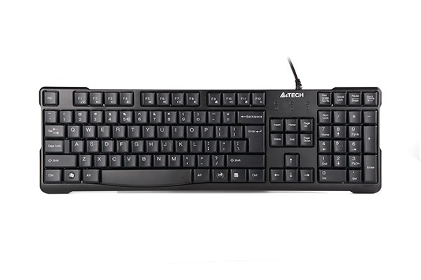 TASTATURA A4TECH, &quot;KR750&quot;, cu fir, 105 taste format standard , USB, negru, &quot;KR-750-USB&quot; 45504985 (timbru verde 0.8 lei)