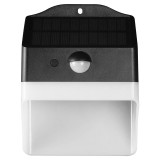Lampa exterioara 2w 4000k incarcare solara - alb/negru, V-TAC