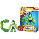 MARVEL IRON MAN SI PRIETENII SAI UIMITORI FIGURINA IRON HULK 7.6CM