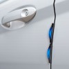 Protector universal pentru marginea usii - albastru, reflectorizant - 2 bucati/pachet Best CarHome, MNC