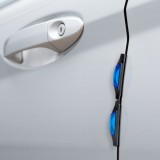 Protector universal pentru marginea usii - albastru, reflectorizant - 2 bucati/pachet Best CarHome, MNC