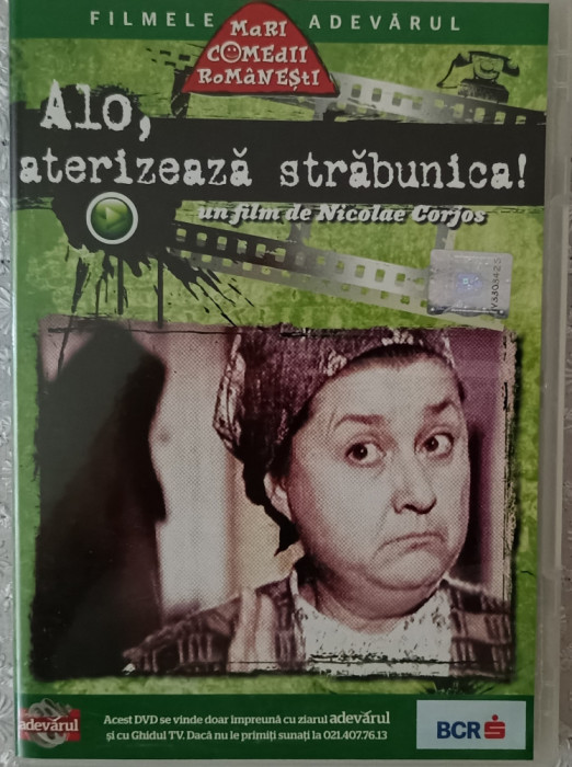 DVD cu Film Rom&acirc;nesc , Alo, aterizează străbunica!